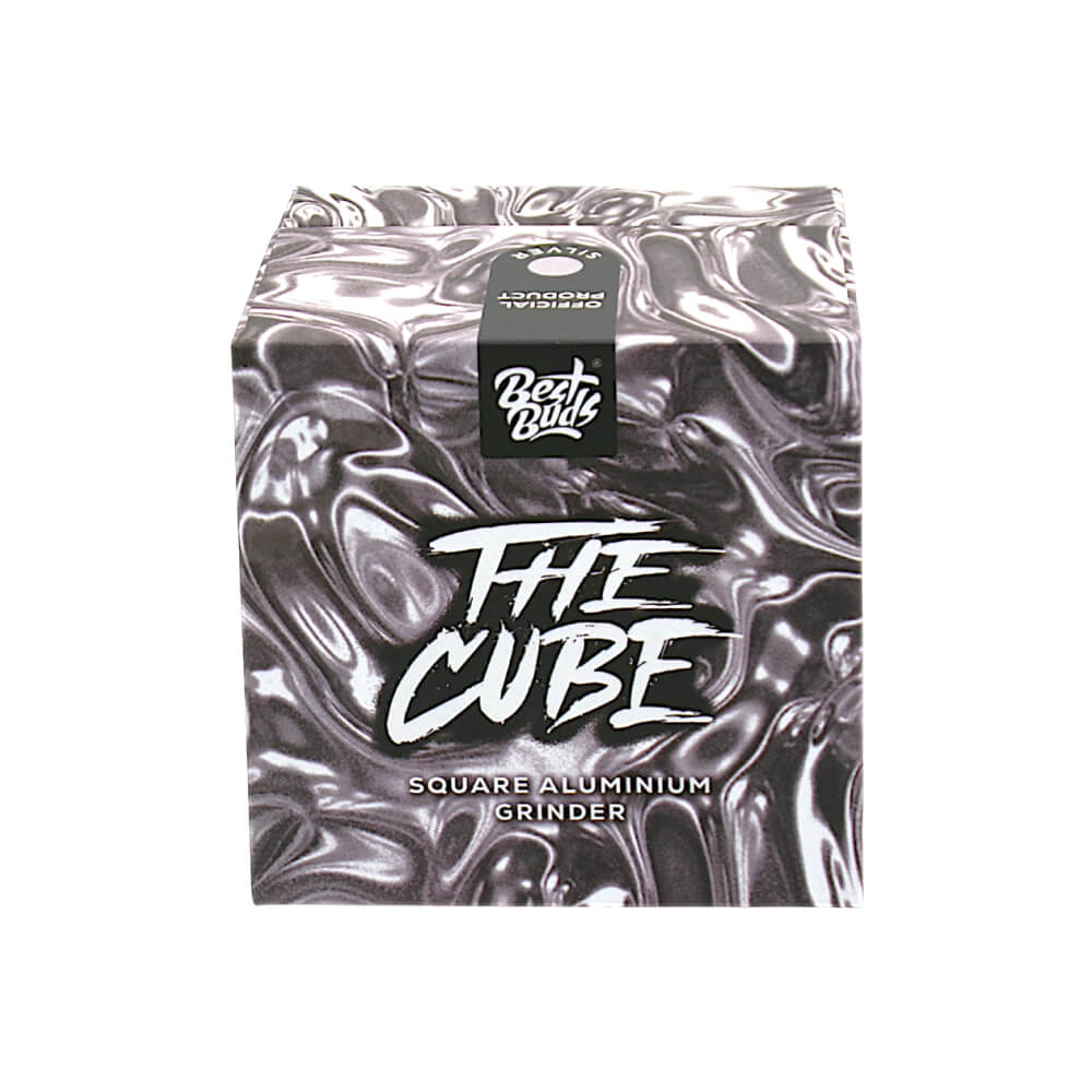 Best Buds "The Cube" Square Aluminium Grinder (50mm)