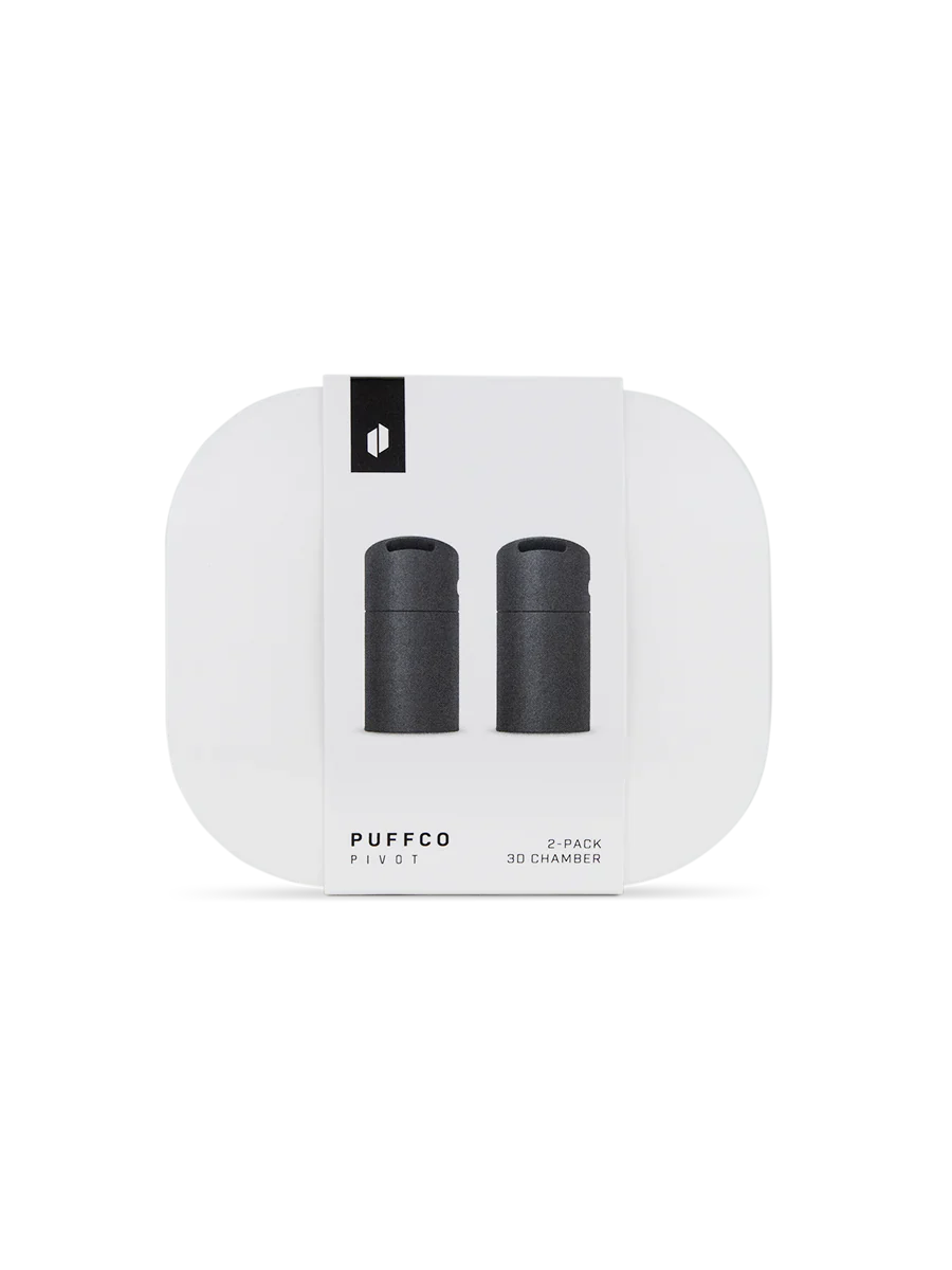 Puffco Pivot 3D-Kammer Onyx 2er-Pack