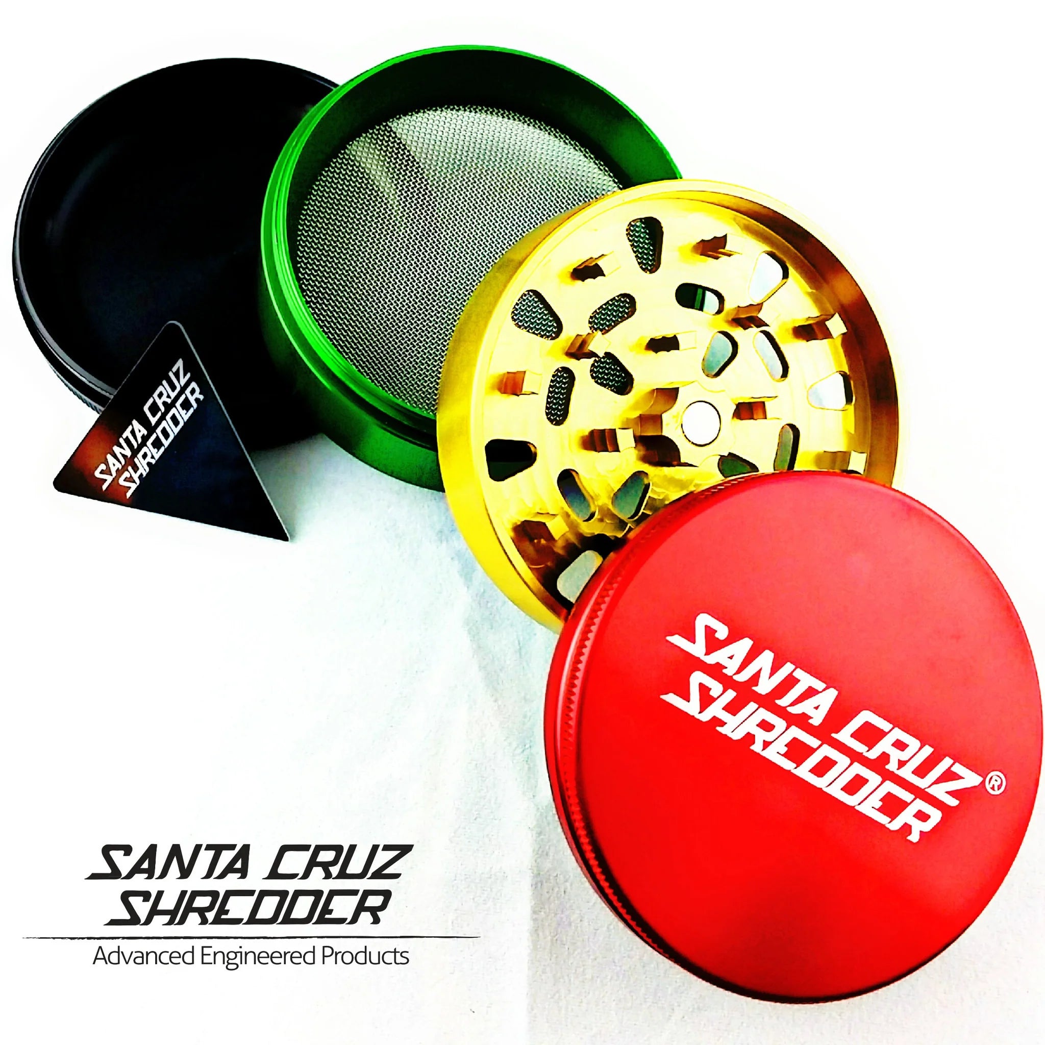 Santa Cruz Shredder – 4-teiliges Mahlwerk 