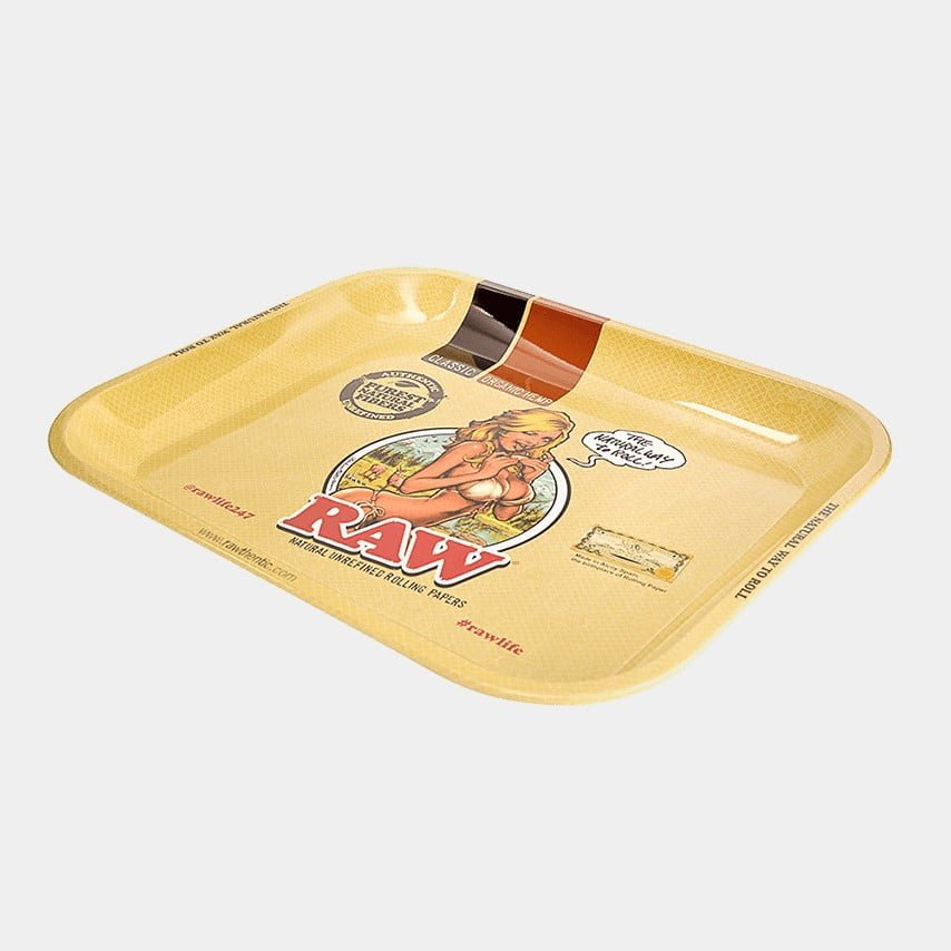 RAW - Vassoio per rollare Bikini in metallo
