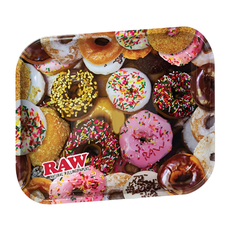 RAW - Vassoio grande in metallo per arrotolare Donut