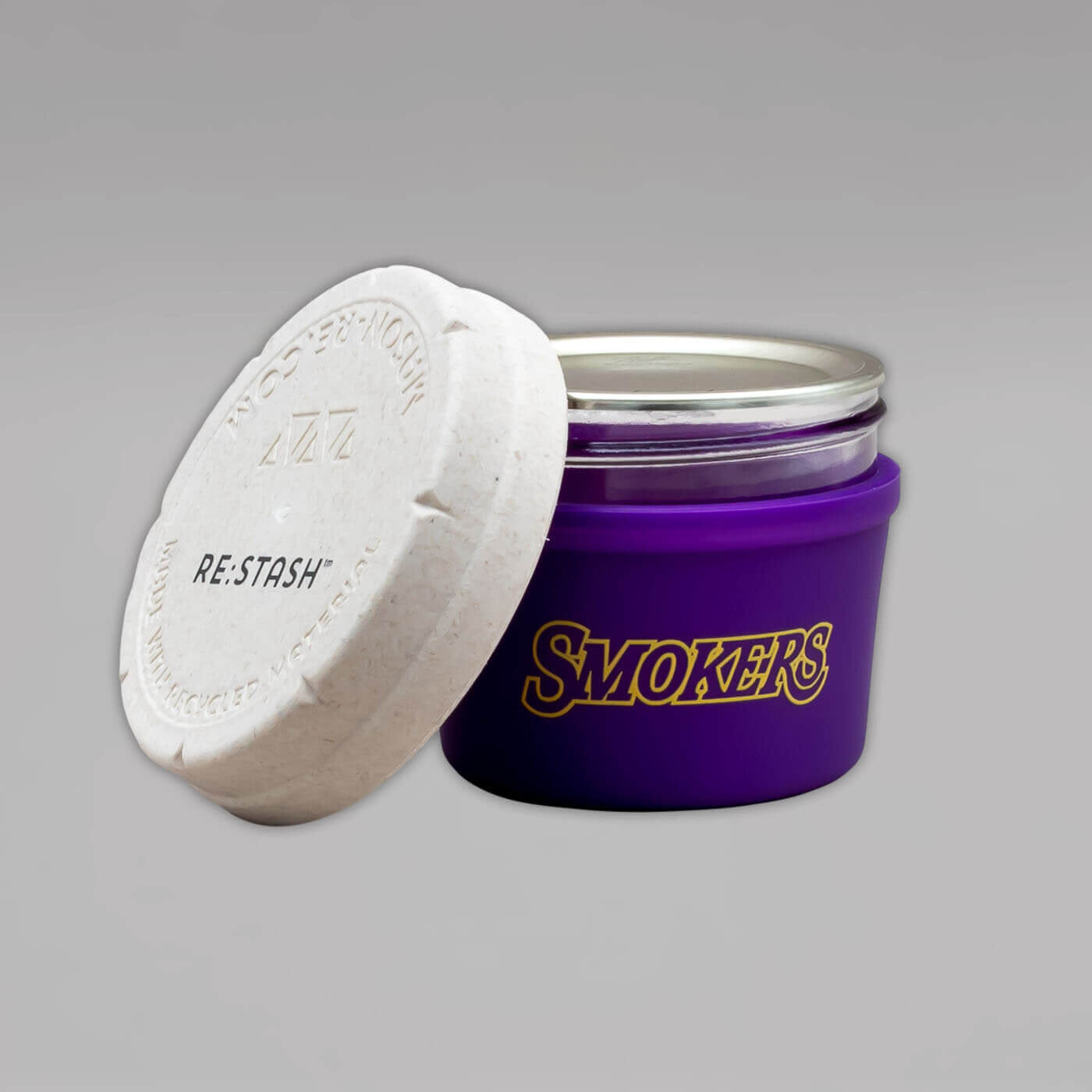 Re:stash x The Smokers Club – Invaders Mason Stash Jar (4oz)