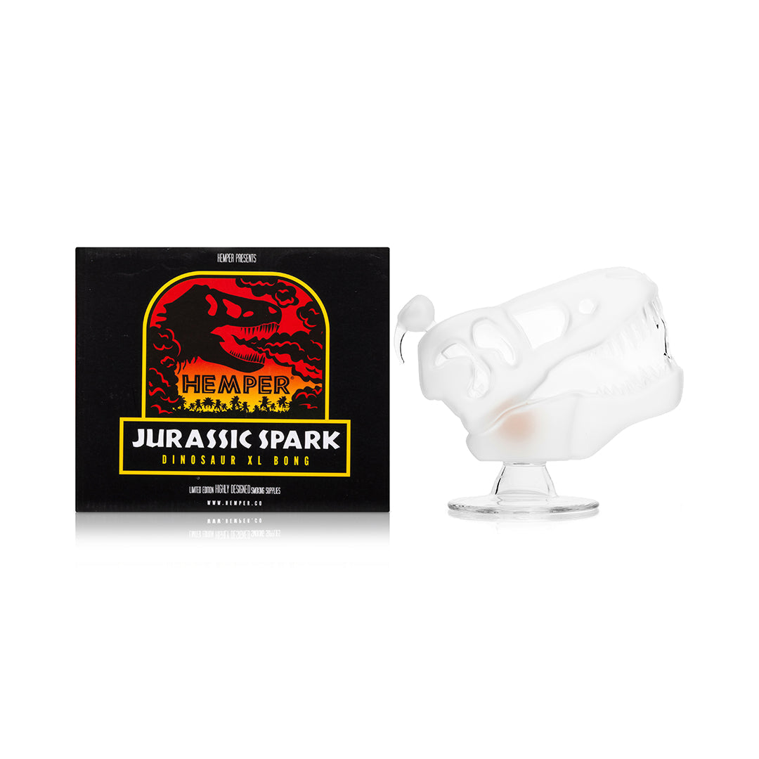 Jurassic Spark Dinosaur Skull XL Bong