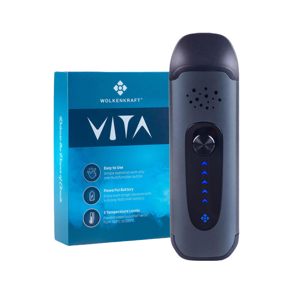 WOLKENKRAFT ViTA Dry Herb Vaporizer