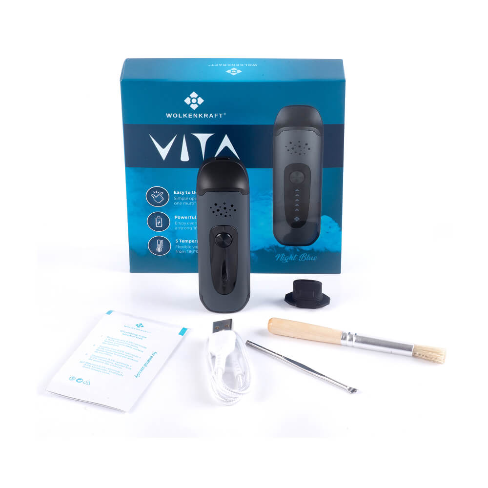 WOLKENKRAFT ViTA Dry Herb Vaporizer