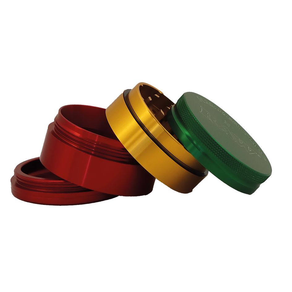 RAW Hammer Craft Groß Aluminium Grinder 4 Teile - 60mm